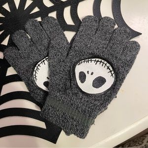 Jack Skellington Nightmare Before Christmas Knit Gloves💀
